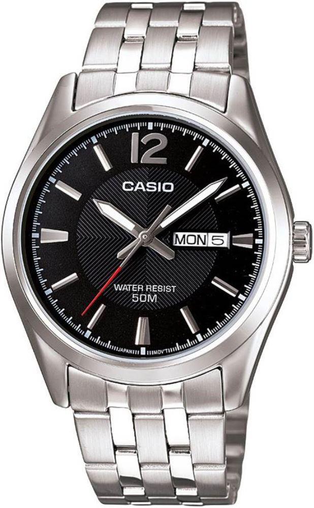 Casio MTP-1335D-1AVDF Takvimli 38 mm Çelik Kordon Analog Kol Saati