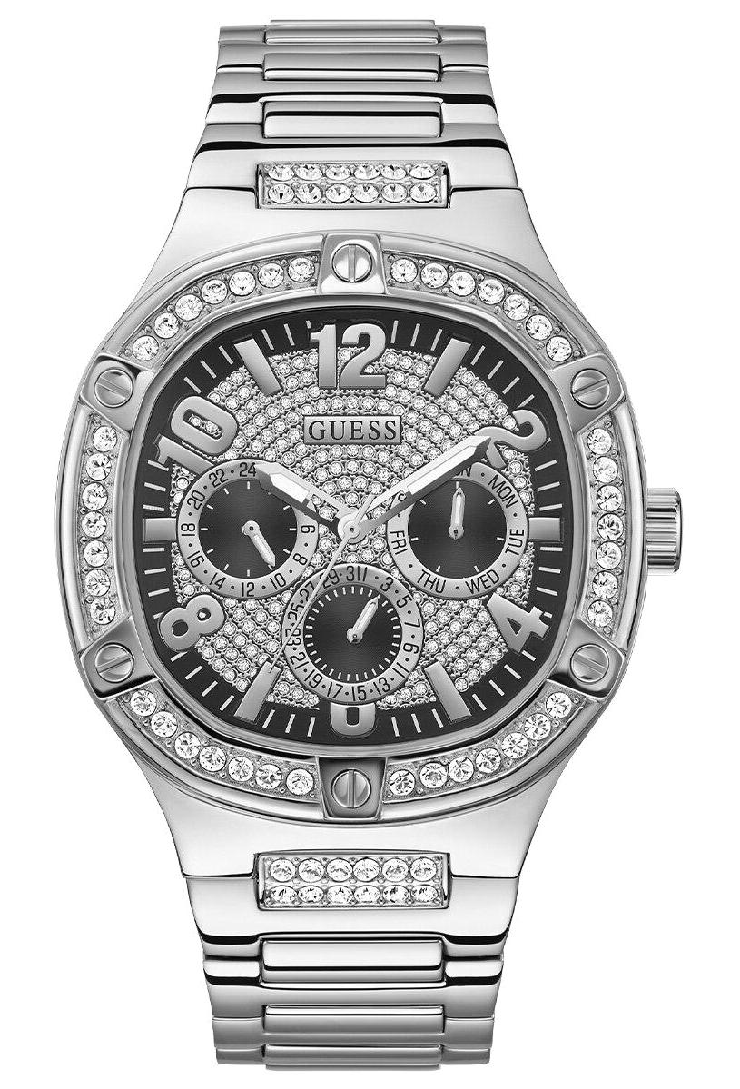 Guess GUGW0576G1 Pusulalı Takvimli Çelik Kordon Analog Erkek Kol Saati
