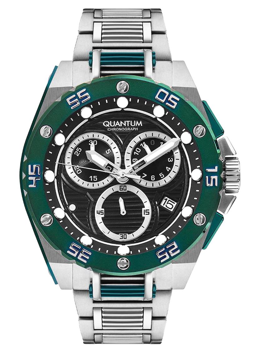 Quantum HNG1062.360 Takvimli 44 mm Çelik Kordon Analog Erkek Kol Saati