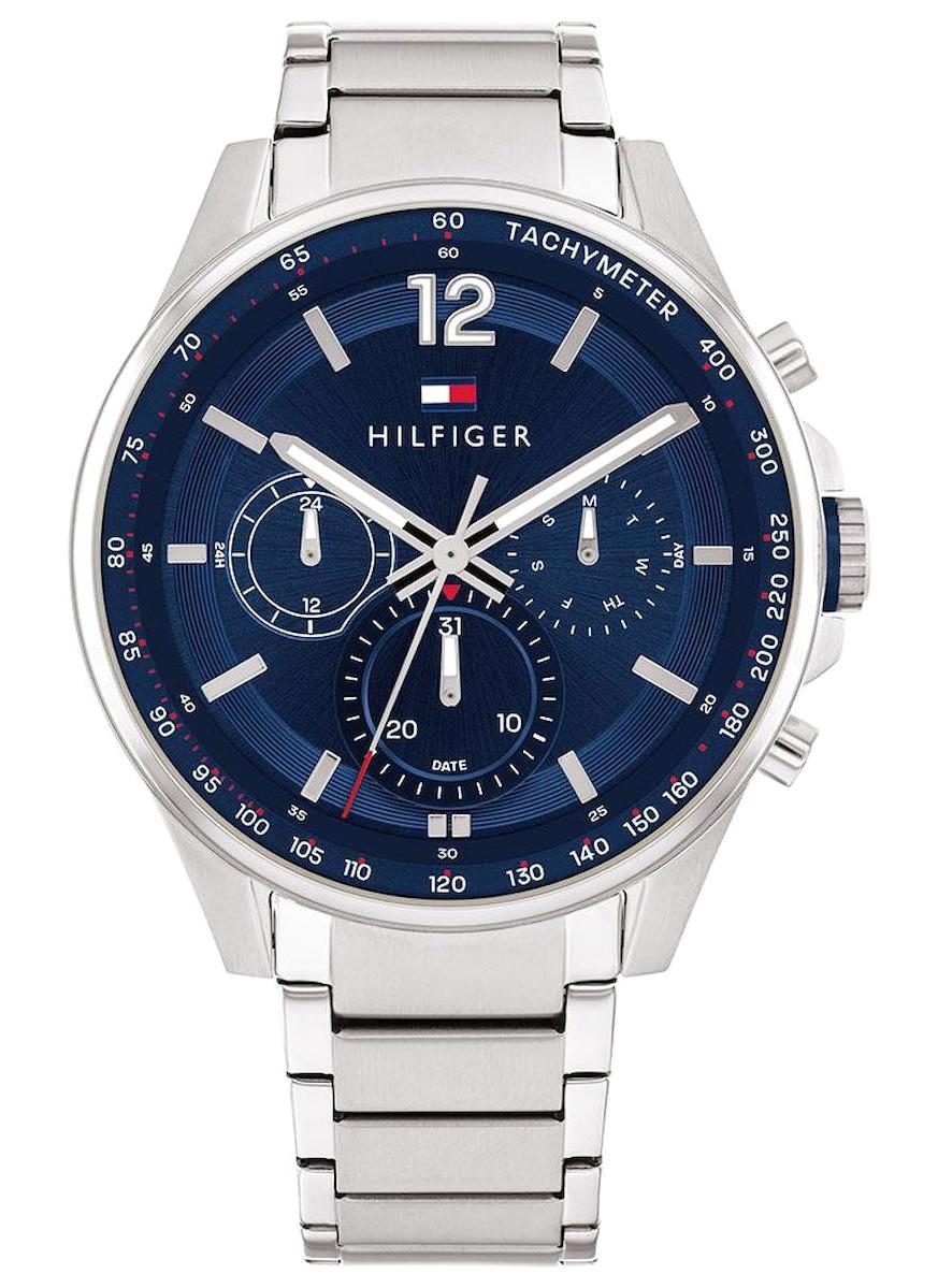 Tommy Hilfiger TH1791973 Takvimli 45 mm Çelik Kordon Analog Erkek Kol Saati