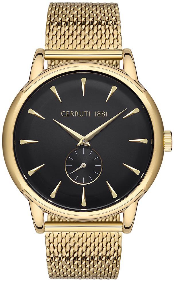 Cerruti 1881 CIWGG2230104 Altın Çelik Kordon Analog Erkek Kol Saati