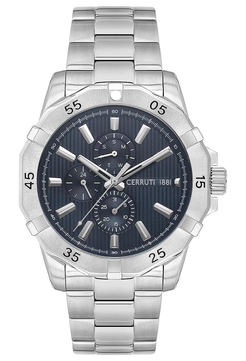 Cerruti 1881 CIWGK0019402 Takvimli Çelik Kordon Analog Erkek Kol Saati