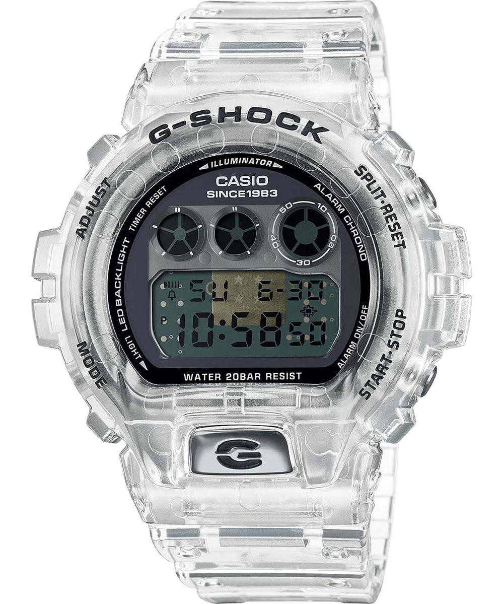 Casio DW-6940RX-7DR Takvimli 50 mm Gri Silikon Kordon Analog Kol Saati