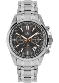 Jacques Lemans LİVERPOOL 1-2117ZE Pusulalı Takvimli 44 mm Çelik Kordon Analog Erkek Kol Saati