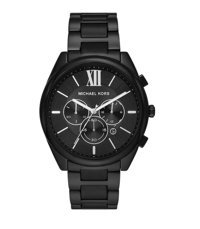 Michael Kors MK8993 Takvimli 45 mm Siyah Çelik Kordon Analog Erkek Kol Saati
