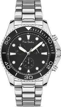 Pierre Cardin 800311F101 Takvimli 46-50 mm Çelik Kordon Analog Kol Saati