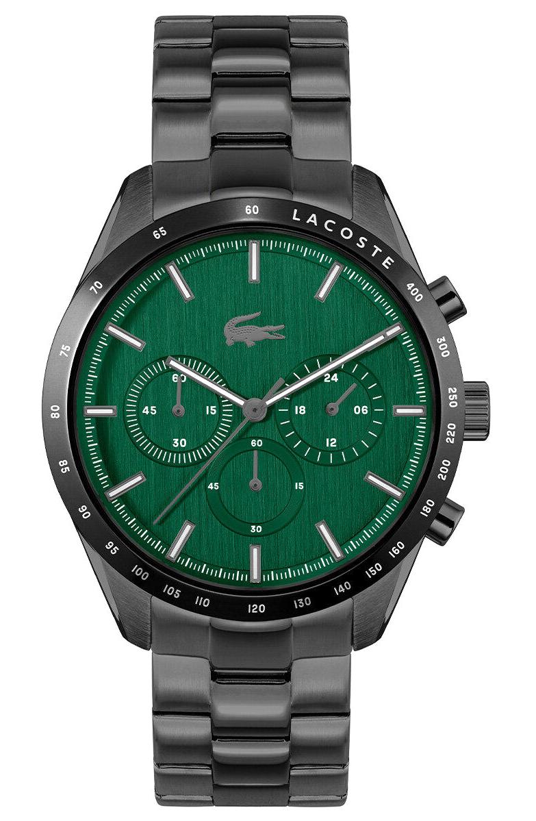 Lacoste LAC2011270 Takvimli 42 mm Siyah Çelik Kordon Analog Erkek Kol Saati