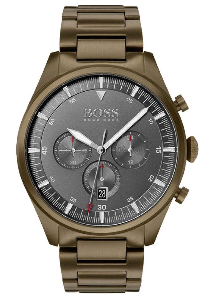Hugo Boss HB1513715 Kahverengi Metal Kordon Analog Erkek Kol Saati