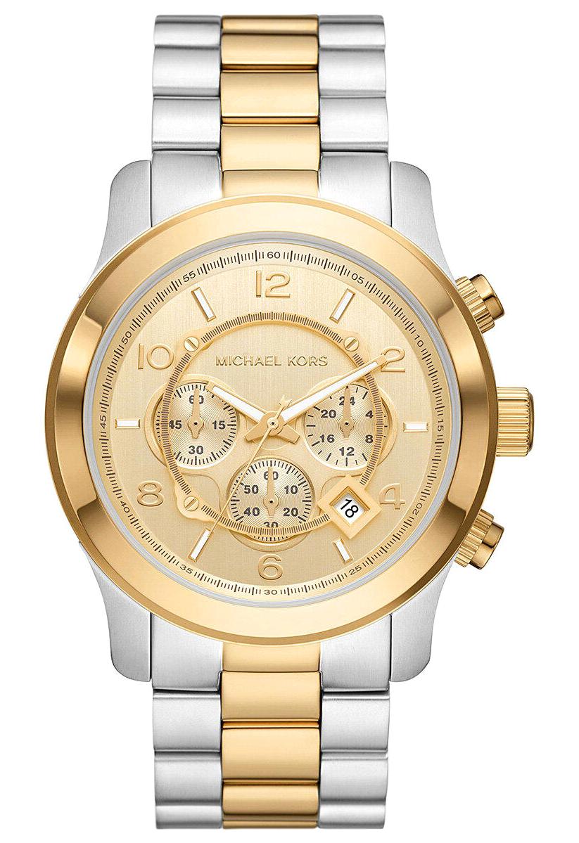 Michael Kors MK9075 Takvimli 44 mm Altın-Çelik Kordon Analog Erkek Kol Saati