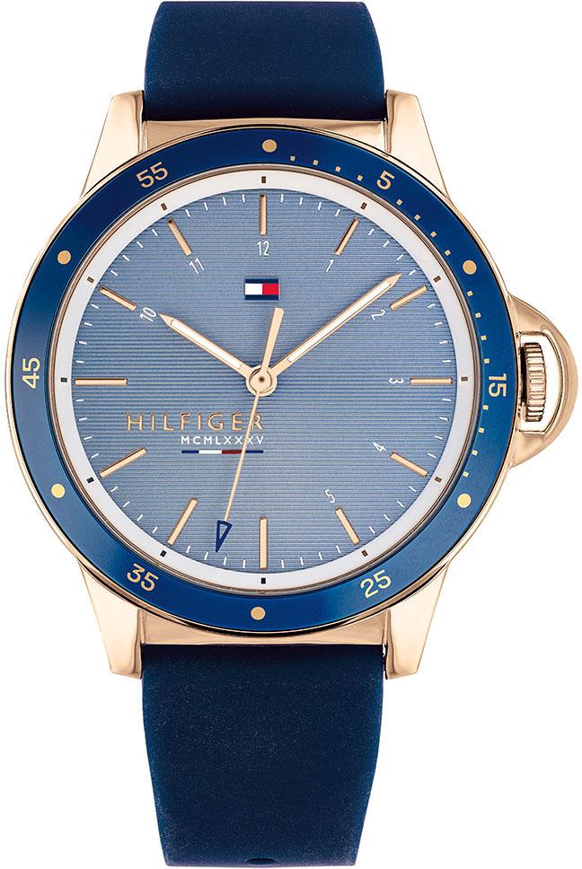 Tommy Hilfiger TH1782027 Takvimli 44 mm Lacivert Silikon Kordon Analog Kol Saati