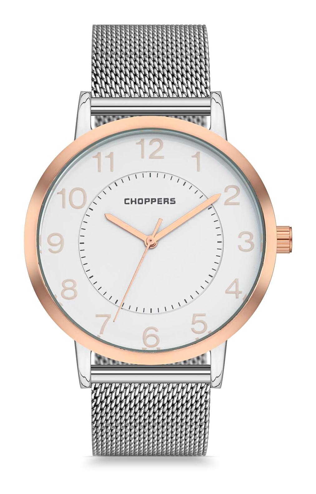 Choppers HEG27008A Metal Kordon Analog Erkek Kol Saati