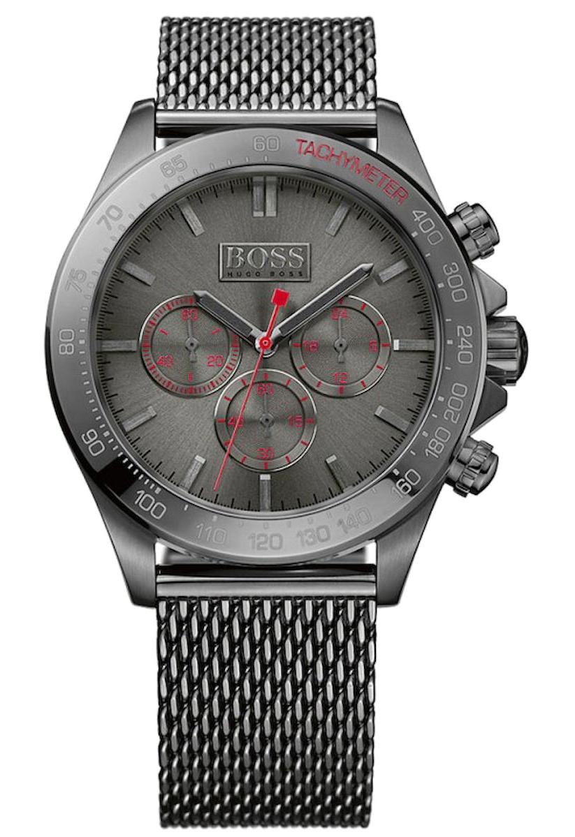 Hugo Boss HB1513443 Pusulalı Takvimli 42 mm Çelik Kordon Analog Erkek Kol Saati