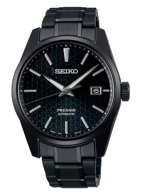 Seiko SPB229J Takvimli 40 mm Siyah Çelik Kordon Analog Erkek Kol Saati
