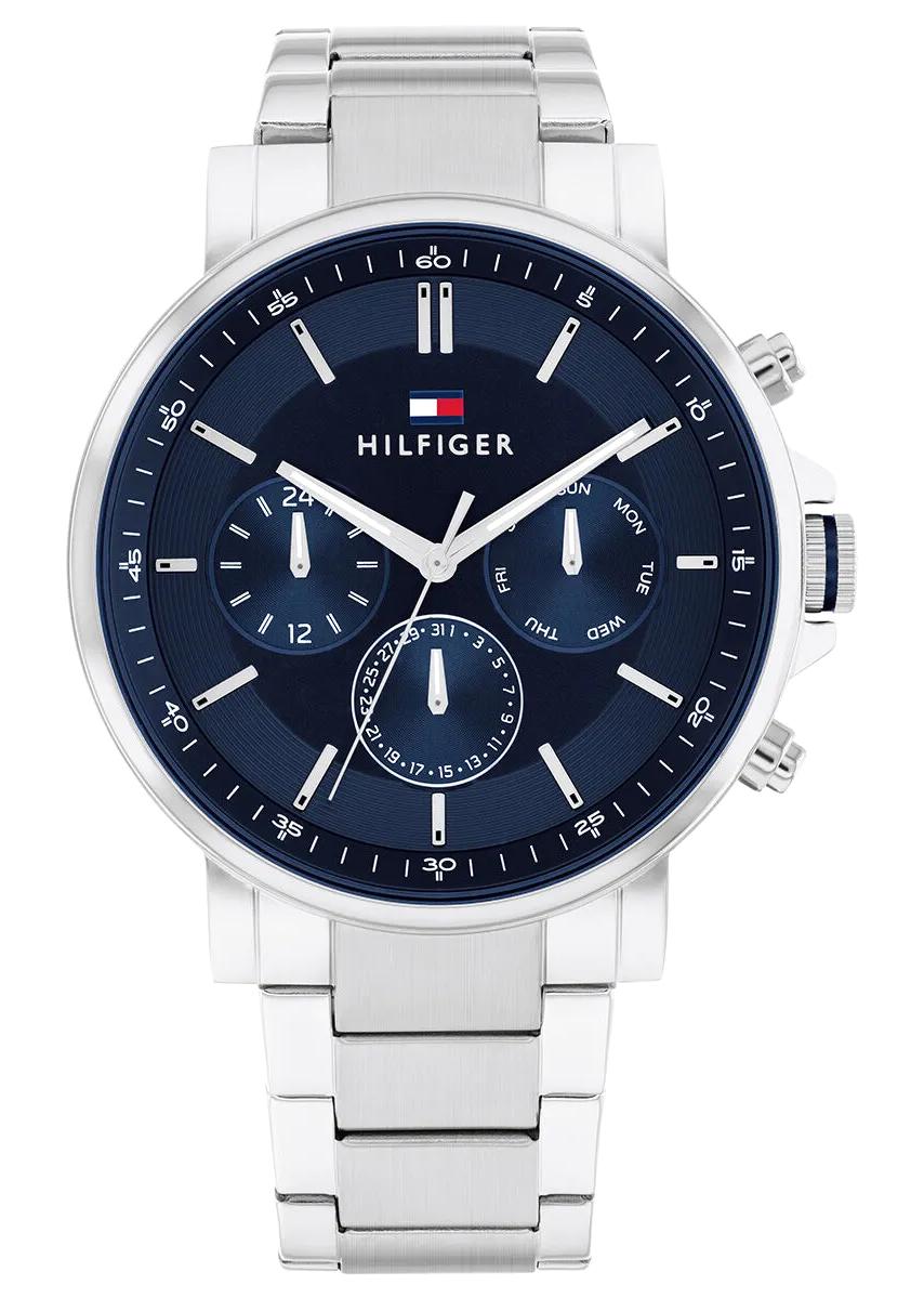 Tommy Hilfiger TH1710588 Takvimli 44 mm Çelik Kordon Analog Erkek Kol Saati