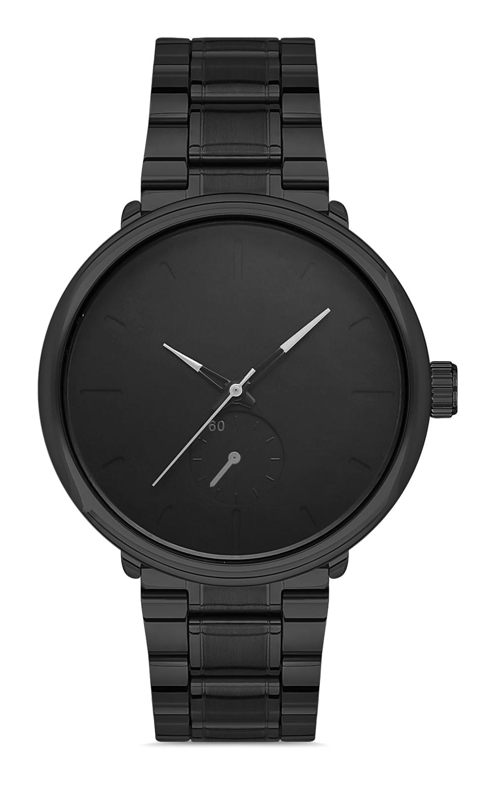 Padam Paris PDMS254 44 mm Siyah Çelik Kordon Analog Erkek Kol Saati