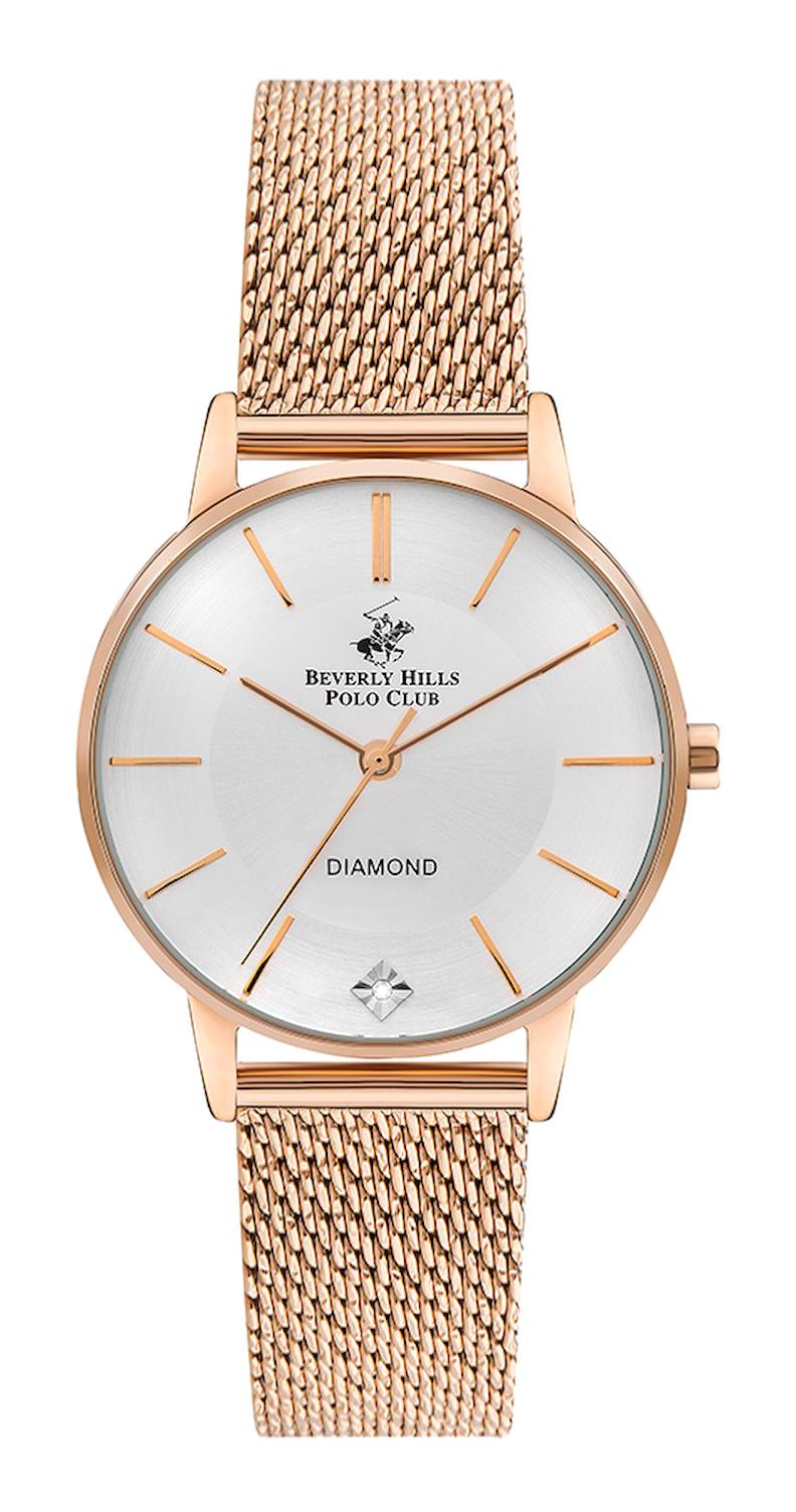 Beverly Hills Polo Club BP3394C430 Plastik Kordon Analog Kadın Kol Saati