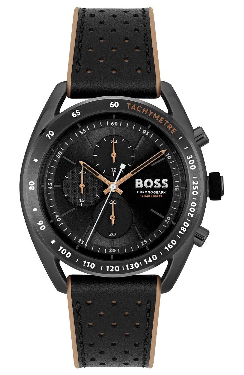 Boss Watches HB1514022 Takvimli 44 mm Siyah Silikon Kordon Analog Erkek Kol Saati
