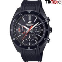 Casio EFV-590PB-1AVUDF Takvimli 44 mm Siyah Silikon Kordon Analog Erkek Kol Saati