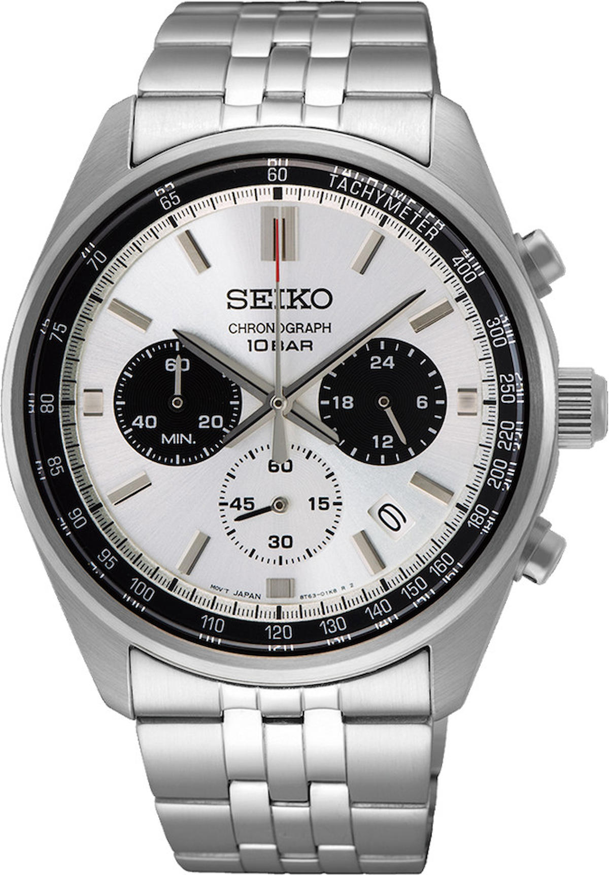 Seiko SSB425P Takvimli 41 mm Çelik Kordon Analog Erkek Kol Saati