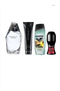 Avon Perceive 4 Parça Erkek Parfüm Deodorant Seti EDT