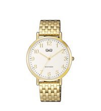 Q&Q QA20J004Y 39 mm Altın Hasır Kordon Analog Erkek Kol Saati