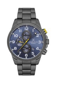 Daniel Klein DKE.1.10548.3 Takvimli 45 mm Metal Kordon Analog Erkek Kol Saati