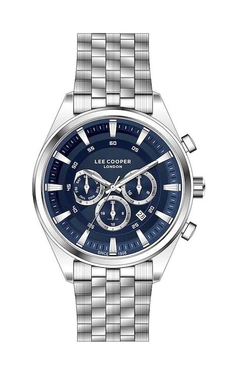 Lee Cooper LC07533.390 Takvimli 44 mm Çelik Kordon Analog Erkek Kol Saati