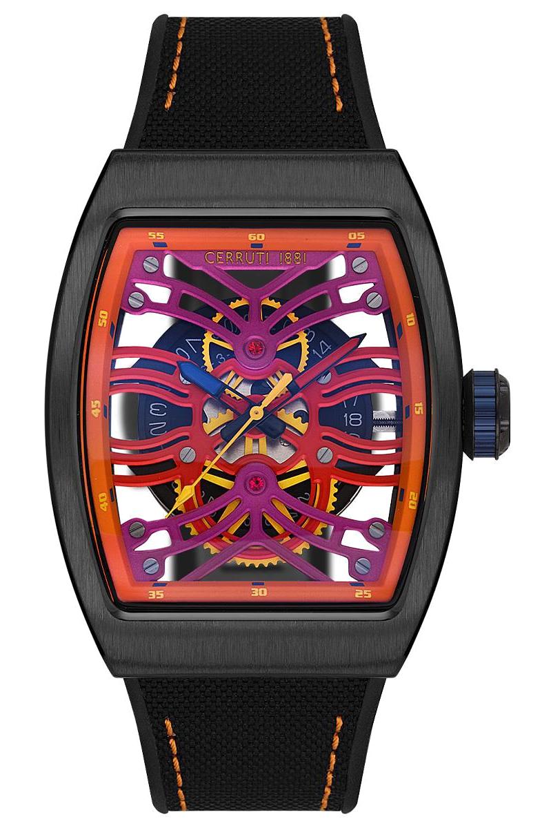 Cerruti 1881 CIWGN0019501 Siyah Çelik Kordon Analog Erkek Kol Saati