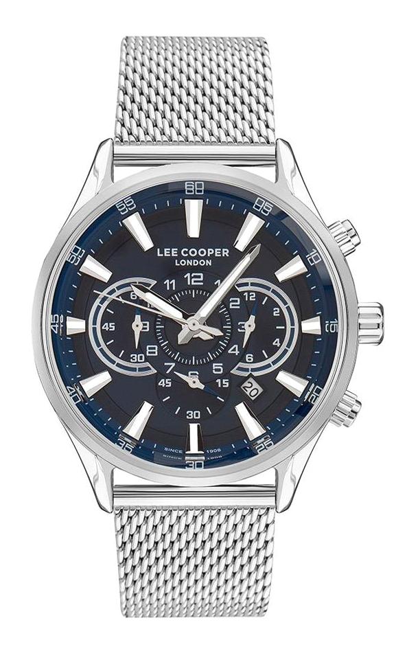 Lee Cooper LC07539.390 Takvimli 45 mm Çelik Kordon Analog Erkek Kol Saati