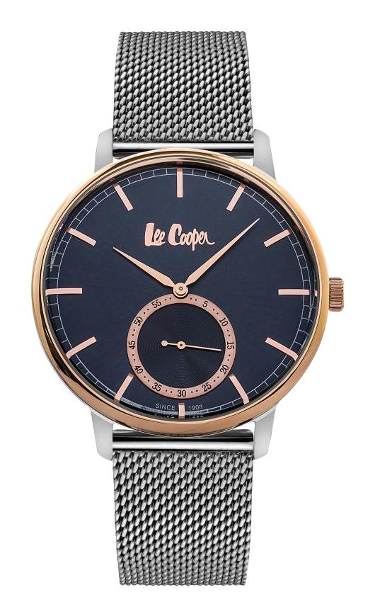 Lee Cooper LC06609.590 Takvimli 41-45 mm Çelik Kordon Analog Erkek Kol Saati