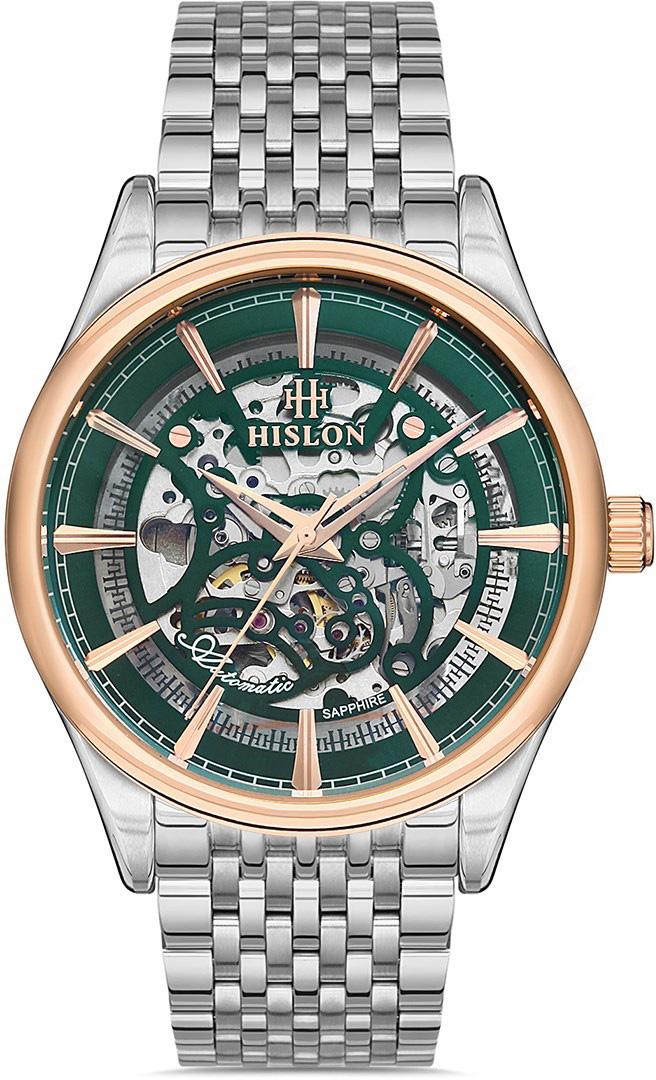 Hislon SD101T-17SR 45 mm Çelik Kordon Analog Erkek Kol Saati