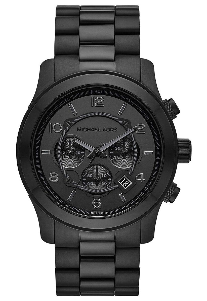 Michael Kors MK9073 Takvimli 44 mm Siyah Çelik Kordon Analog Erkek Kol Saati