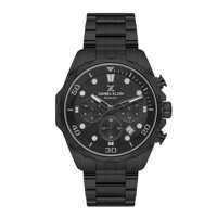Daniel Klein DKE.1.10641.4 Takvimli 44 mm Siyah Çelik Kordon Analog Erkek Kol Saati