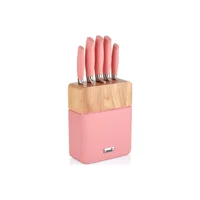 Neva N2589 Sweet Plus 5'Li Bıçak Seti -Pembe