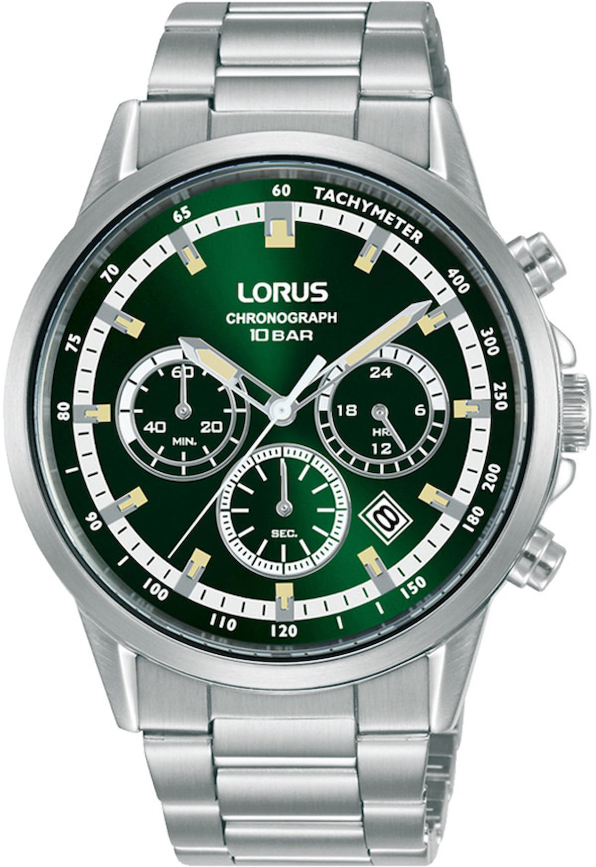 Lorus RT393JX9 Takvimli 42 mm Çelik Kordon Analog Erkek Kol Saati