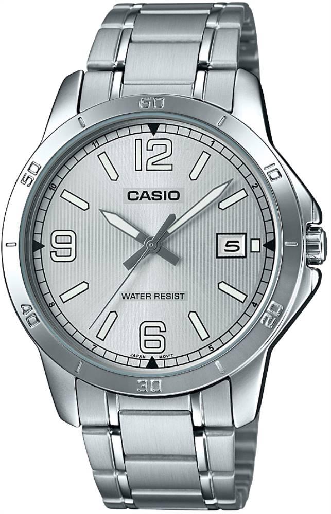 Casio MTP-V004D-7B2UDF Takvimli 41 mm Çelik Kordon Analog Kol Saati