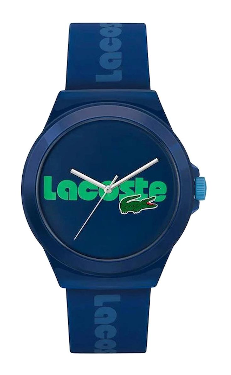 Lacoste LAC2020155 44 mm Mavi Silikon Kordon Analog Erkek Kol Saati