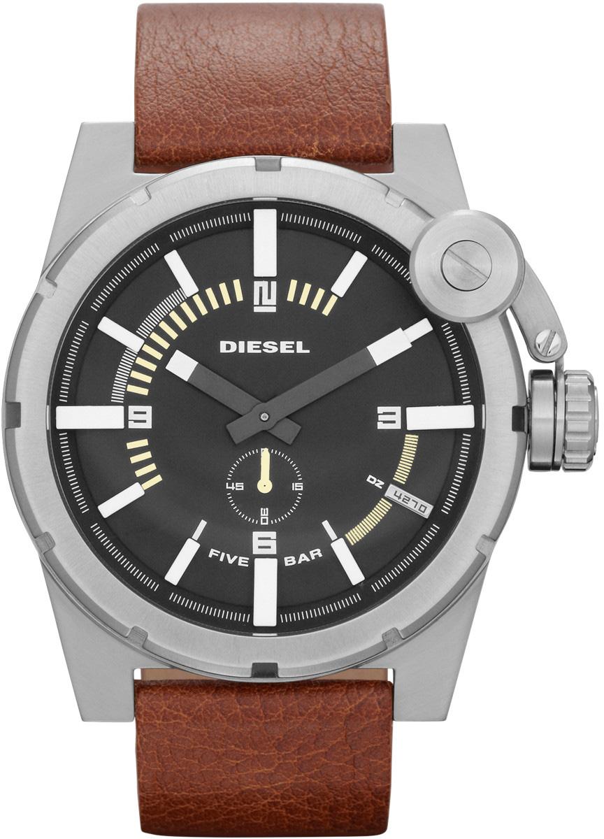 Diesel DZ4270 Takvimli 42 mm Kahverengi Deri Kordon Analog Kol Saati