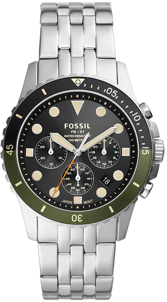 Fossil FS5864 Takvimli 42 mm Çelik Kordon Analog Erkek Kol Saati