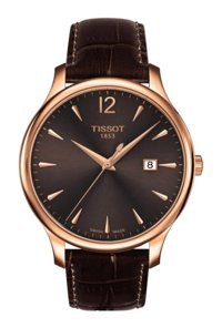Tissot T0636103629700 Takvimli 42 mm Kahverengi Çelik Kordon Analog Erkek Kol Saati