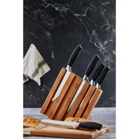 Cooker 7 Prç Kesme Tahtalı Bıçak Seti - 1 Adet