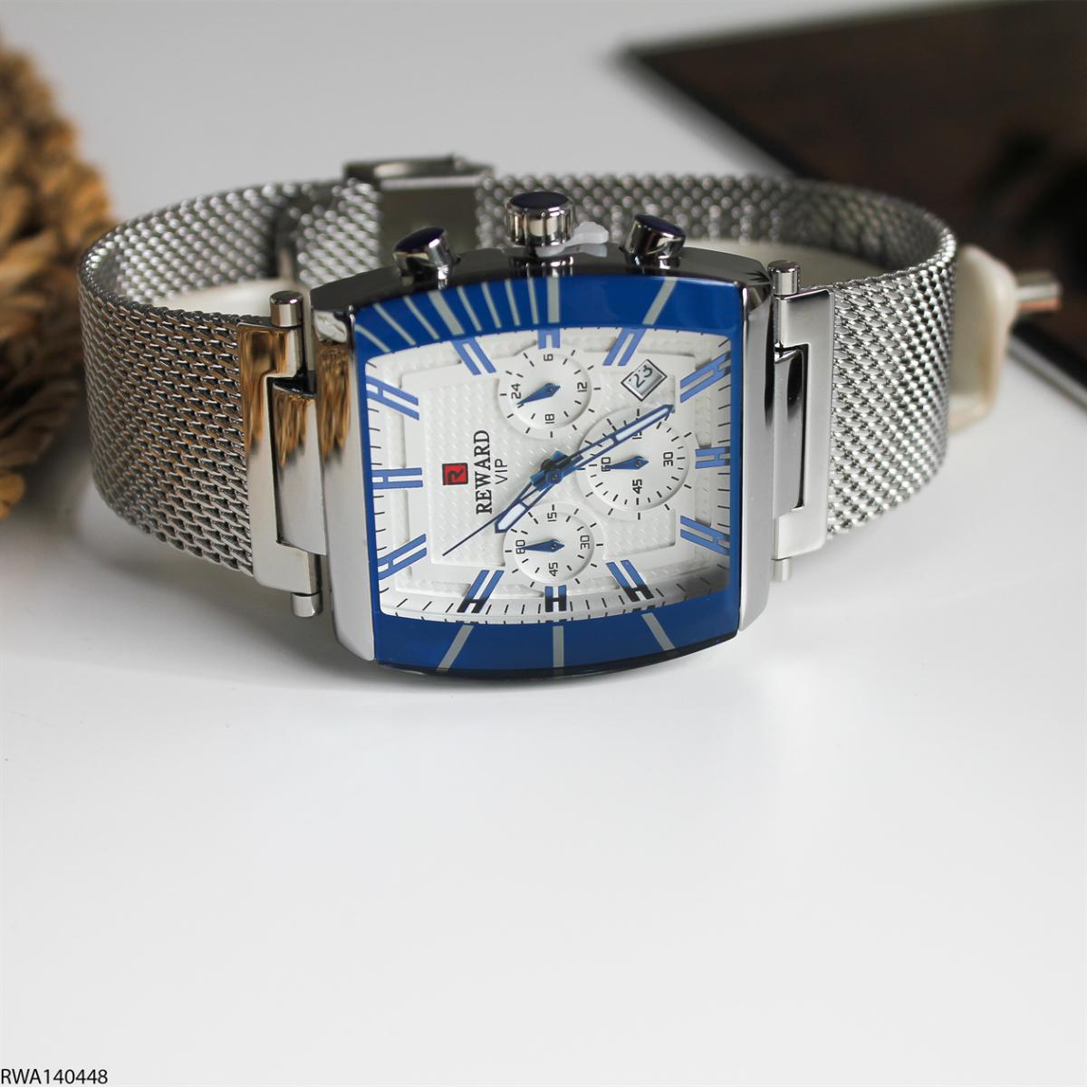 Reward RWA140448 Takvimli 39 mm Metal Kordon Analog Erkek Kol Saati