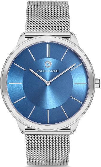 Pacomarine PM.51157.06 42 mm Çelik Kordon Analog Kol Saati