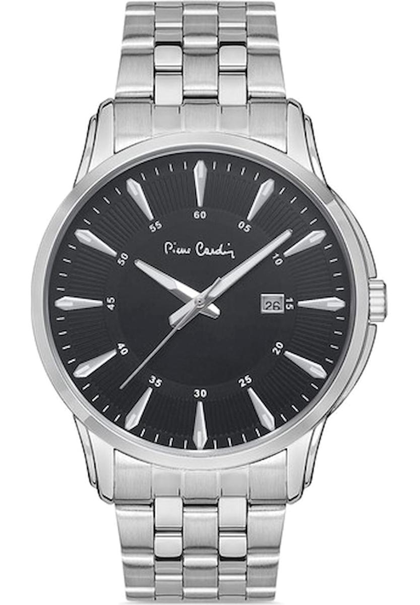 Pierre Cardin 800211F101 Takvimli Çelik Kordon Analog Erkek Kol Saati