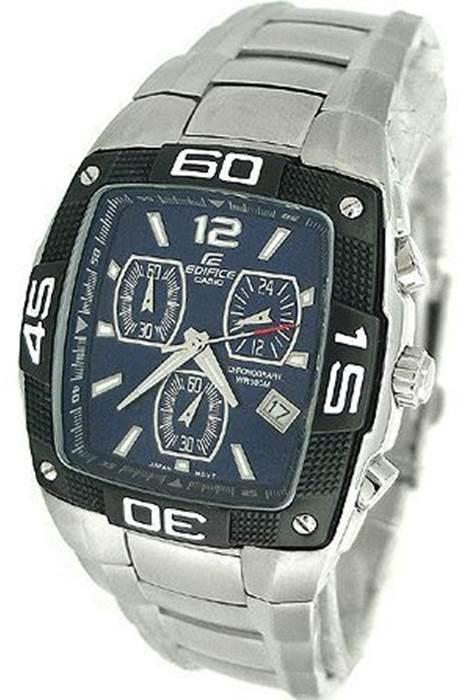 Casio EF-515D-2A Takvimli 37.5 mm Çelik Kordon Analog Kol Saati