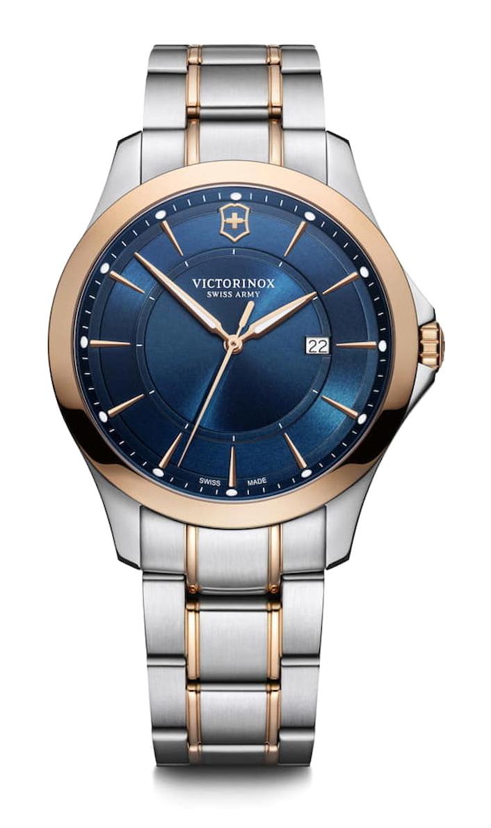 Victorinox Alliance 241911 Takvimli 42 mm Altın-Çelik Kordon Analog Kol Saati