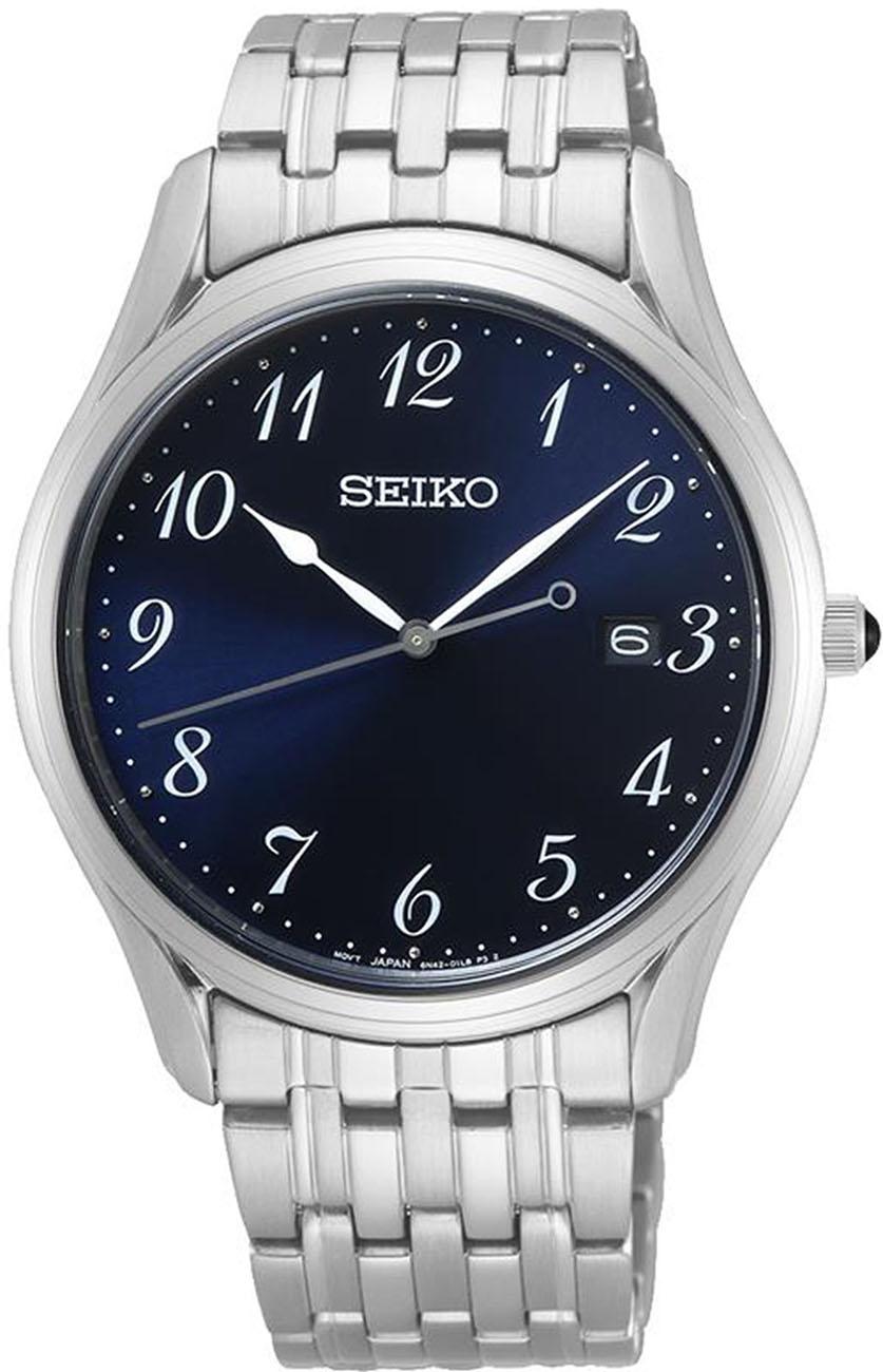 Seiko SUR301P Takvimli 42 mm Çelik Kordon Analog Erkek Kol Saati