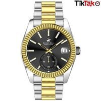 Beverly Hills Polo Club BP3234x398 Takvimli 41 mm Altın-Çelik Kordon Analog Erkek Kol Saati