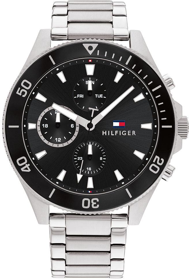 Tommy Hilfiger TH1791916 Takvimli 46 mm Çelik Kordon Analog Erkek Kol Saati