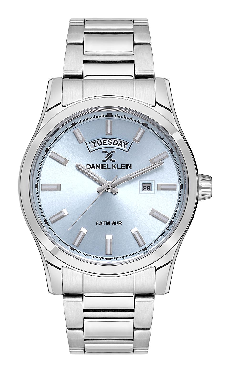Daniel Klein DK.1.13674-6 Takvimli 42 mm Çelik Kordon Analog Erkek Kol Saati